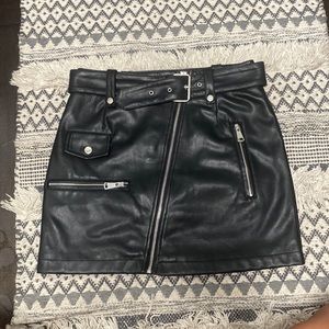 Brand new leather skirt 7 For All Mankind